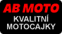 AB Moto - internetový prodej náhradních dílů, maziv a přislušenství pro motocykly. Kompletní servis motocyklů, ruční mytí, motopneuservis